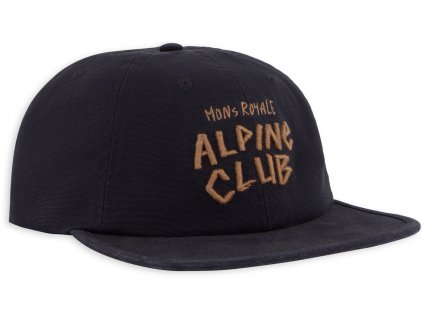 Čepice MONS ROYALE ROAM 6 PANEL CAP black