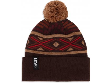 Merino kulich MONS ROYALE POM POM BEANIE slow bake