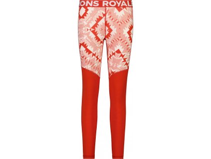 Merino legíny MONS ROYALE CASCADE MERINO FLEX 200 LEGGING retro red nordtek