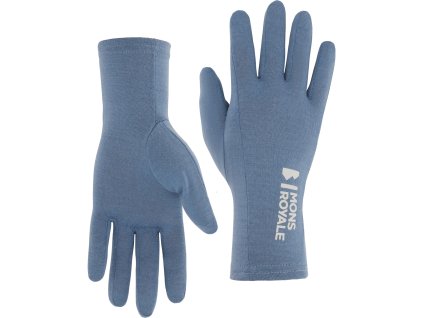 Merino rukavice MONS ROYALE VOLTA GLOVE LINER blue slate