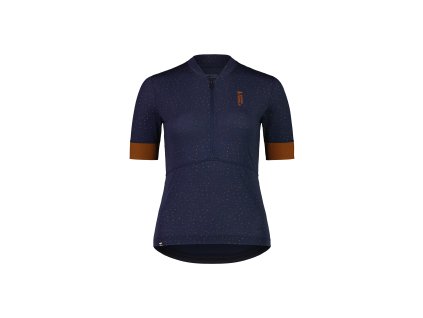 Merino triko MONS ROYALE CADENCE HALF ZIP WMNS midnight terrazzo