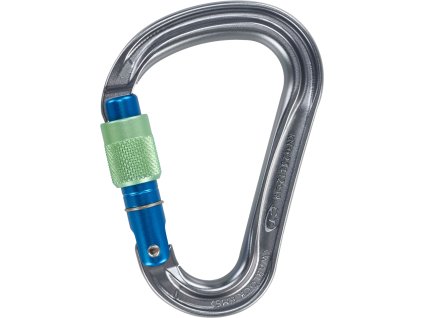 Karabina Climbing Technology Warlock HMS screw gate (Velikost Onesize, Barva Grey/Blue/Green)