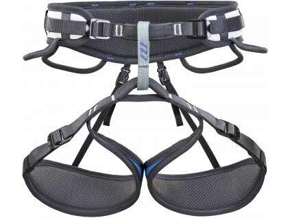 Sedací úvazek Climbing Technology ASCENT (Velikost L-XL, Barva Blue/Silver)
