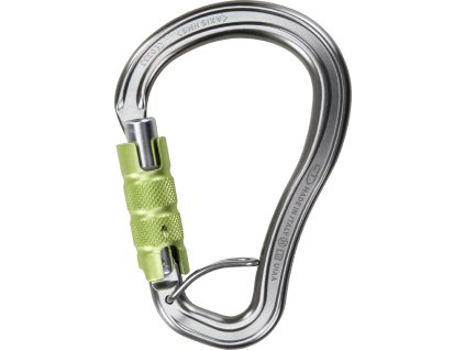 Karabina Climbing Technology Axis HMS SGL triplex gate with captive spring bar (Velikost Onesize, Barva Grey/Green)