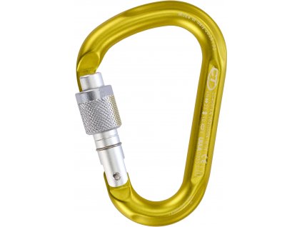 Karabina Climbing Technology Snappy SG screw gate (Velikost Onesize, Barva žlutá)