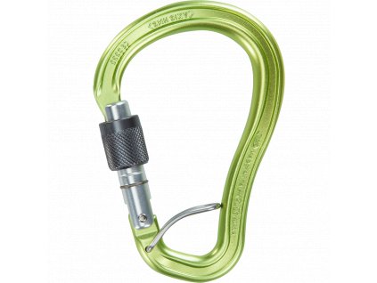 Karabina Climbing Technology Axis HMS SG screw gate with captive spring bar (Velikost Onesize, Barva Green/Grey)
