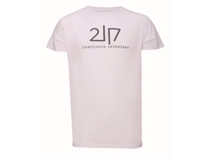 2117 VIDA - pánské bavlněné triko s kr. rukávem - bílé