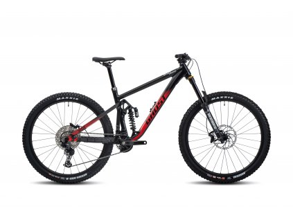 Celoodpružené kolo GHOST Riot Enduro Universal 29 Black/Red/Grey