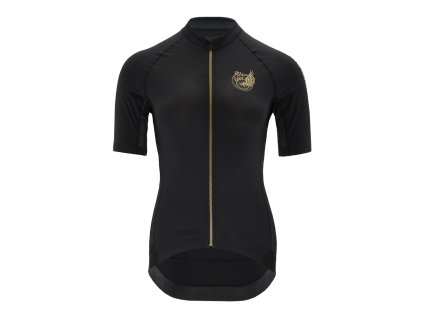 Silvini dámský dres WD2210 Mottolina (Velikost XS, Barva black-gold)