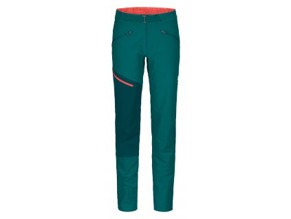 Dámské Kalhoty Ortovox W's Brenta Pants - zelené