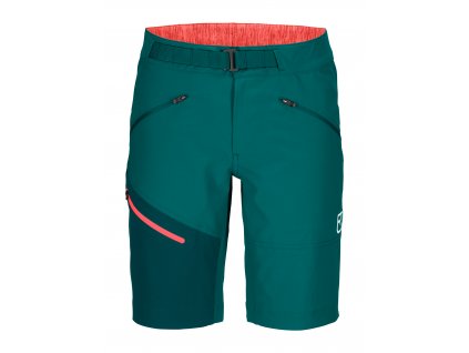 Dámské Kraťasy Ortovox W's Brenta Shorts - zelené