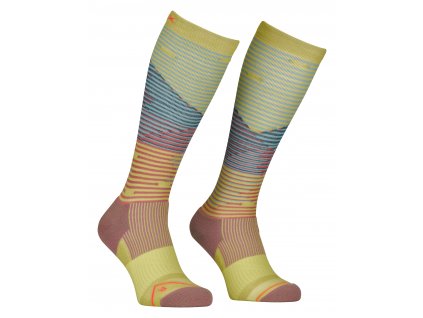 Dámské Ponožky Ortovox W's All Mountain Long Socks (Velikost 42-44, Barva žlutá)