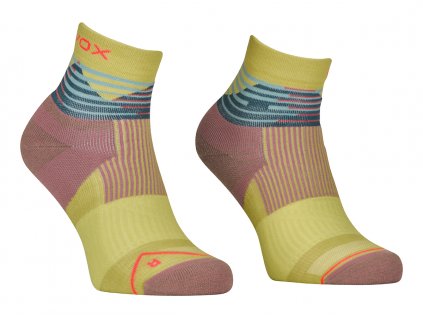 Dámské Ponožky Ortovox W's All Mountain Quarter Socks (Velikost 35-38, Barva žlutá)