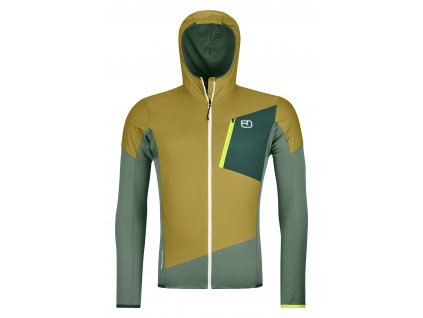 Pánská Bunda Ortovox Ladiz Hybrid Jacket (Velikost L, Barva zelená)