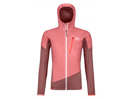 Dámská Bunda Ortovox W's Ladiz Hybrid Jacket (Velikost XS, Barva růžová)