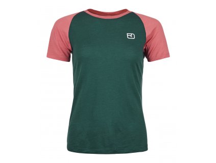 Dámské Tričko Ortovox W's 120 Tec Fast Mountain Ts (Velikost XL, Barva zelená)