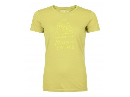 Dámské Tričko Ortovox W's 150 Cool Mountain Protector Ts