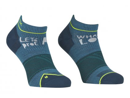 Pánské  Ponožky Ortovox Alpine Light Low Socks (Velikost 39/41, Barva modrá)