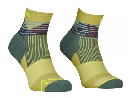 Pánské  Ponožky Ortovox All Mountain Quarter Socks (Velikost 45/47, Barva žlutá)