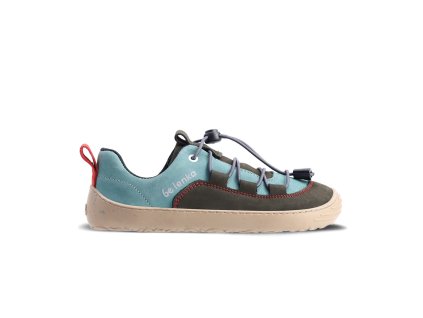 Dětské barefoot tenisky Be Lenka Xplorer - Olive Black & Sage Green