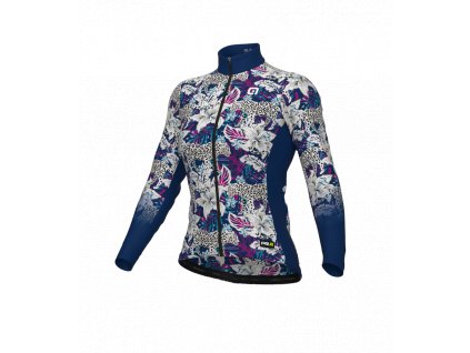 Zateplený cyklistický dres ALÉ dámský HIBISCUS PR-R (Velikost S)