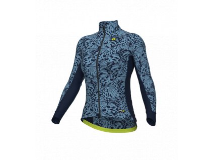 Zateplený cyklistický dres ALÉ dámský PAPILLON PR-R (Velikost XXS)