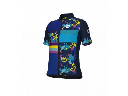 Dětský letní cyklistický dres ALÉ PASTEL KID (Velikost 8)
