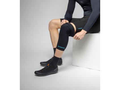 Voděodpudivé cyklistické návleky na kolena KLIMATIK WINTER K-ATMO (Velikost S)