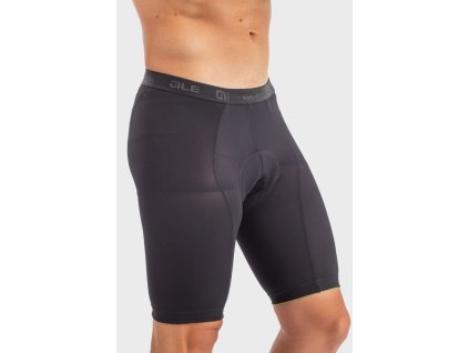 Spodní cyklistické kalhoty ALÉ pánské ENDURO PADDED LINER (Velikost XXS)