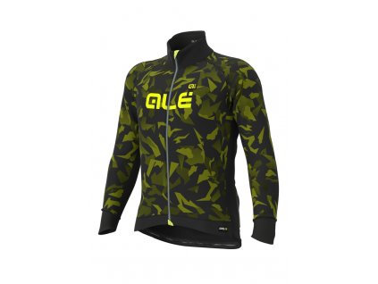 Zimní cyklistická bunda ALÉ pánská GRAPHICS PRR Glass (Velikost XS)