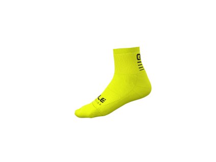 Cyklistické ponožky ALÉ LOGO Q-SKIN SOCKS (Velikost 36-39)