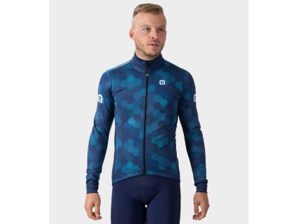 Zimní cyklistická bunda ALÉ pánská PLANET SOLID (Velikost XXS)