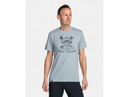 Pánské bavlněné triko Kilpi SKULLY-M (Velikost L)