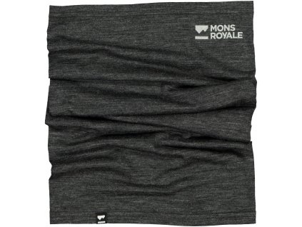 Nákrčník MONS ROYALE LIGHT ADVENTURE NECKWARMER smoke