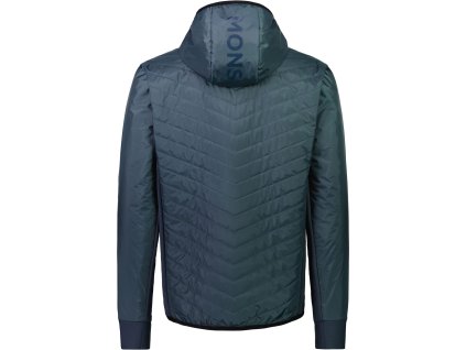 Merino bunda MONS ROYALE ARETE WOOL INSULATION HOOD midnight / slate