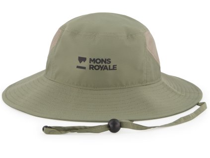 Klobouk MONS ROYALE VELOCITY BUCKET HAT olive (Velikost L/XL)