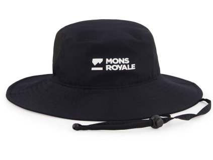 Klobouk MONS ROYALE VELOCITY BUCKET HAT black