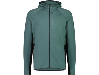 Merino mikina MONS ROYALE APPROACH MERINO SHIFT FLEECE HOOD burnt sage