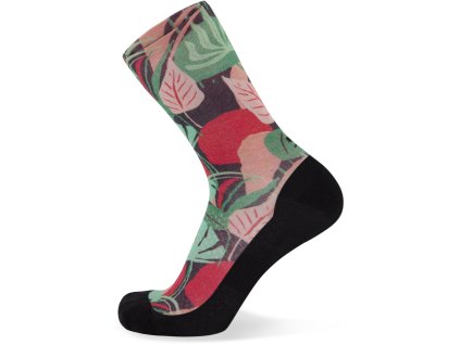 Merino ponožky MONS ROYALE ATLAS CREW SOCK DIGITAL island (Velikost L)
