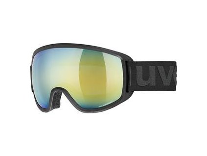 lyžařské brýle UVEX TOPIC FM, black mat dl/orange-blue (2030) Množ. Uni