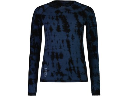 Merino triko MONS ROYALE BELLA LS GARMENT DYED WMNS ice night tie dye