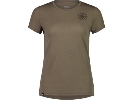 Merino triko MONS ROYALE ICON TEE WMNS walnut