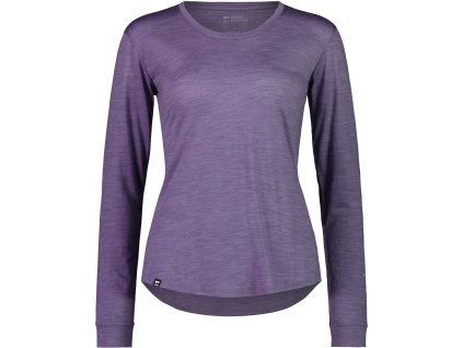 Merino triko MONS ROYALE ZEPHYR MERINO COOL LS WMNS thistle