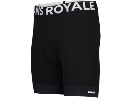 Bajková merino vložka MONS ROYALE ENDURO BIKE SHORT LINER black (Velikost S)