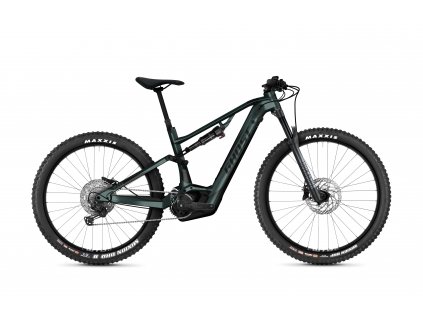 Celoodpružené elektrokolo GHOST E-ASX 130 Advanced B750 Green Bay/Black