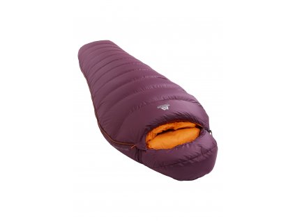 Spacák Mountain Equipment W's Classic Eco 1000 Regular (Velikost LZ, Barva vínová)