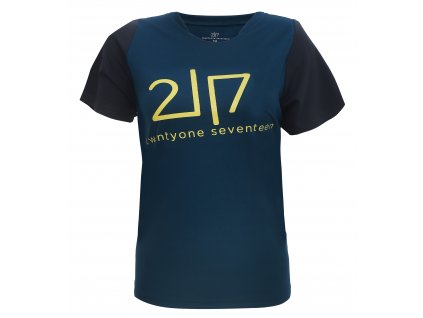2117 FALLET - MTB triko s krátkým rukávem - Modrá
