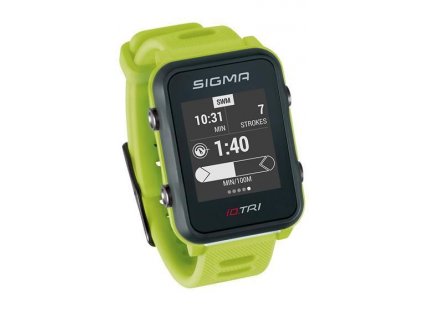 HODINKY SIGMA iD.TRI BASIC - zelené (Varianta černá)