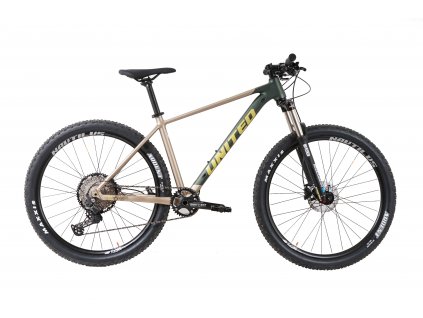 Horské kolo UNITED CLOVIS 6.10 27,5" ZELENO/HNĚDÁ (Velikost 17")