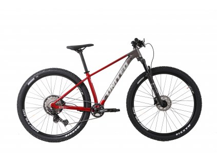 Horské kolo UNITED CLOVIS 5.10 27,5" ŠEDO/ČERVENÁ FXT AIR (Velikost 17")